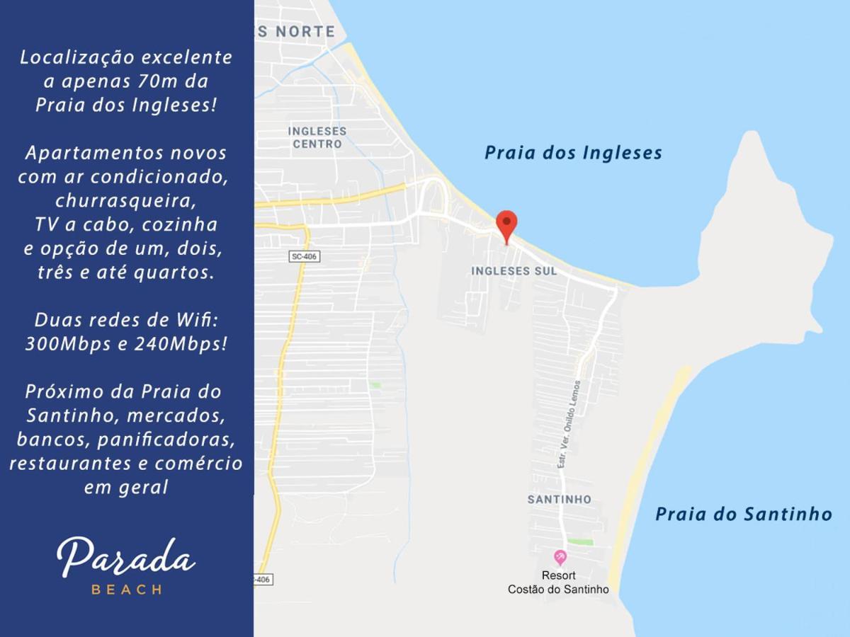 Parada Beach Apartamentos Florianópolis Eksteriør billede